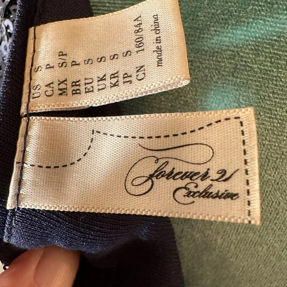 Vintage Y2K Forever 21 Blue Sequin Dress - Picture 12 of 12